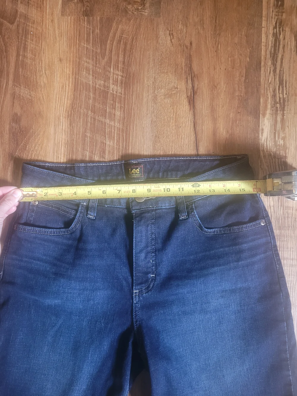 Lee Denim Dark Blue Shorts